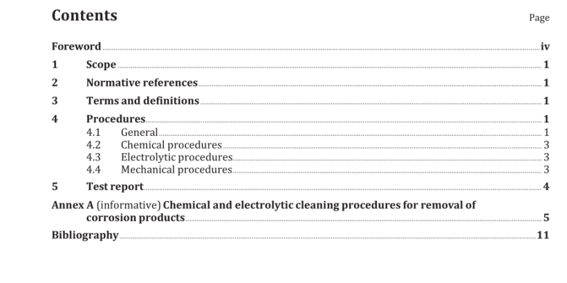 ISO 8407:2021 pdf download - Corrosion of metals and alloys — Removal ...